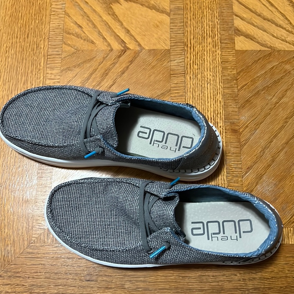 Grey Womens Hey Dude Shoes